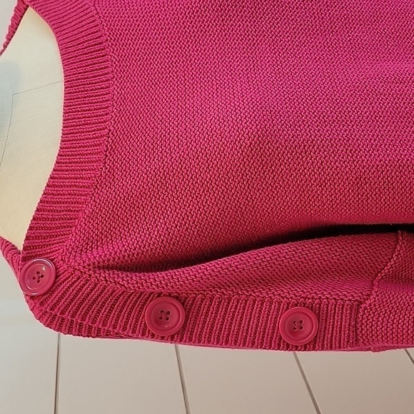 Jones New York Sport large pink oversized sweater with bateau (boat) neck - Picture 2 of 3